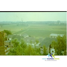 Zicht op Oude Rijn vanuit kerktoren Lobith Coll. G.B. Janssen (329)